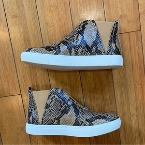 Coconuts By Matisse Love Worn Snake Print Sneakers